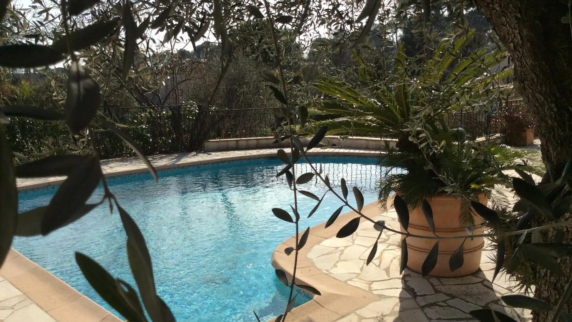 Appartement Rez De Jardin De Villa Avec Piscine Roquefort-les-Pins